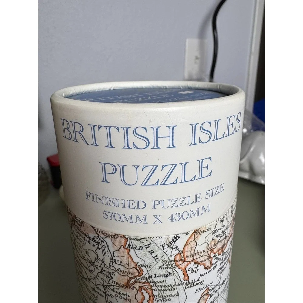 Robert Frederick British Isles Map Jigsaw Puzzle 1000 Piece 570mmx430mm NEW